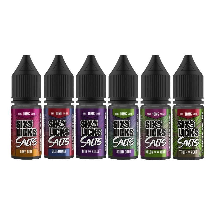 SIXS LICKS - Salt Nic 20%